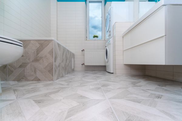 Bathroom Floor Remodeling in Danville
